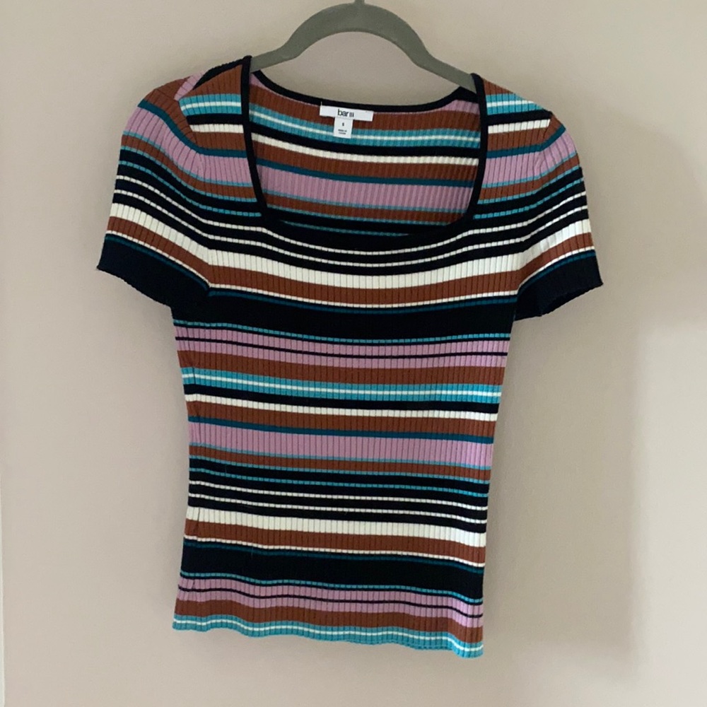 Bar 3 cropped sweater